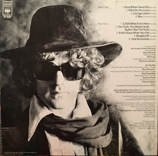 Ian Hunter : Ian Hunter (LP, Album)