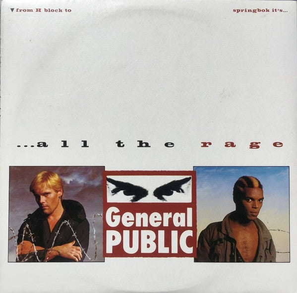 General Public : ...All The Rage (LP, Album, Promo)