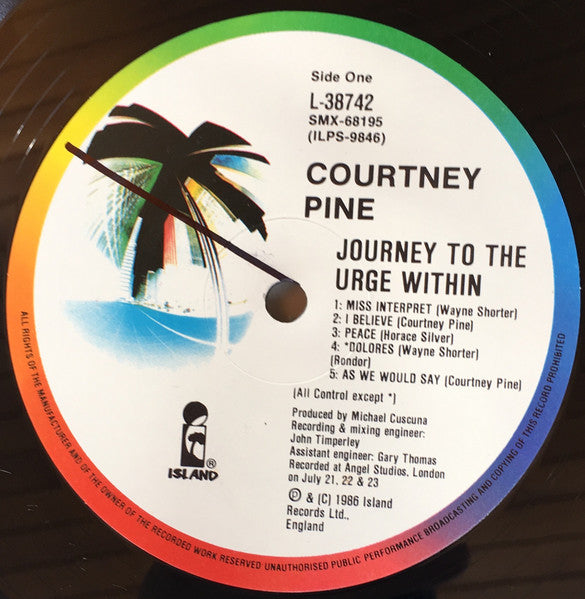 Courtney Pine : Journey To The Urge Within (LP, Album)