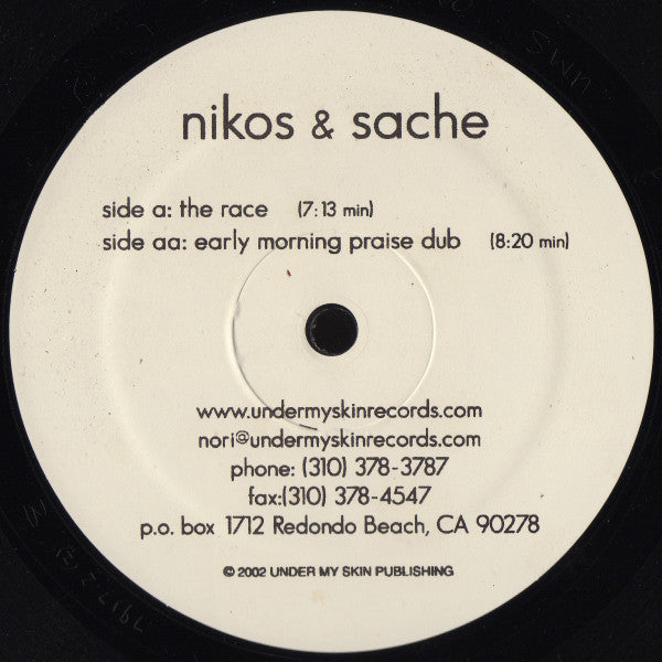 Nikos & Sache : Pure Gospel (12")