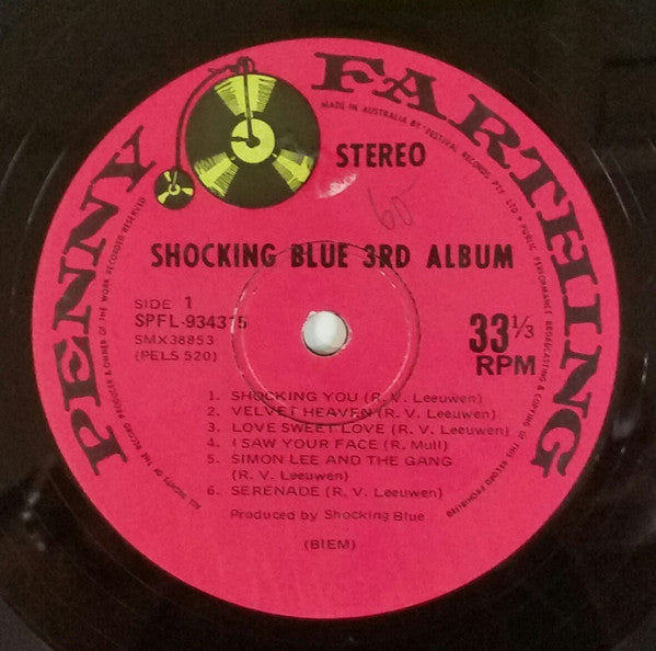 Shocking Blue : 3rd Album (LP, Album)