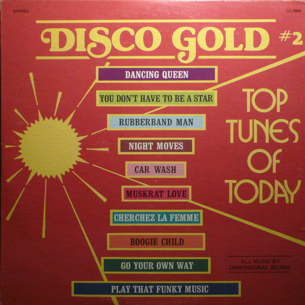 Dimensional Sound : Disco Gold #2 (LP)