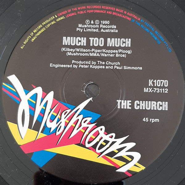 The Church : Metropolis (7", Single, Ltd)