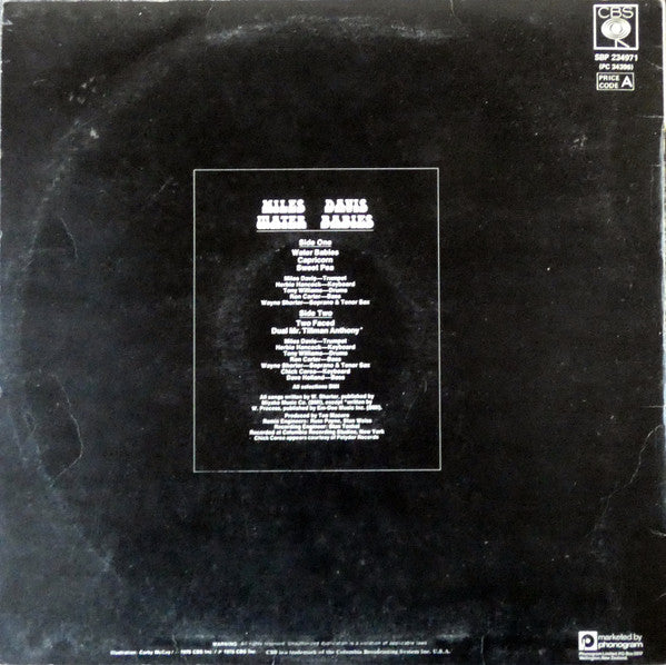 Miles Davis : Water Babies (LP, Album)