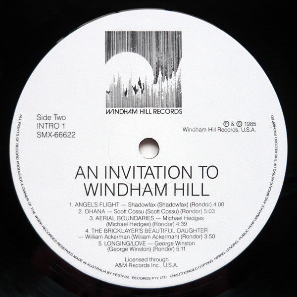 Various : An Invitation To Windham Hill (LP, Comp)