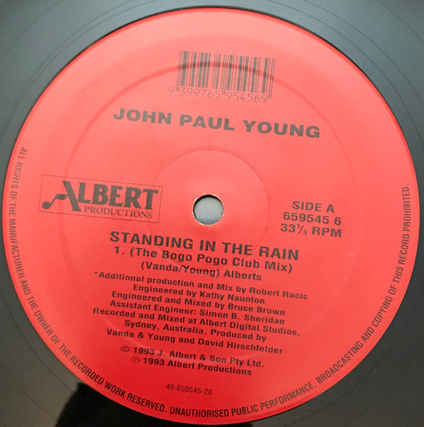 John Paul Young : Standing In The Rain (12&quot;)