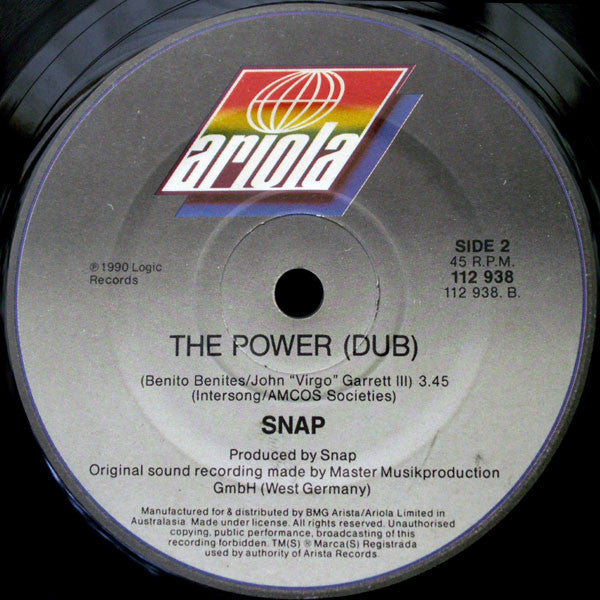 Snap* : The Power (7", Single)