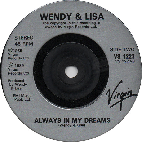 Wendy & Lisa : Waterfall '89 (7", Single)