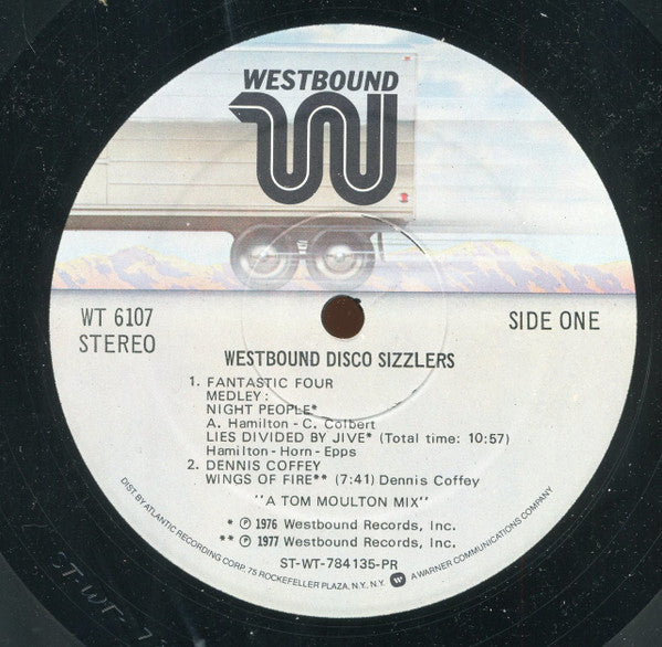 Various : Westbound Disco Sizzlers (LP, Comp, PR)