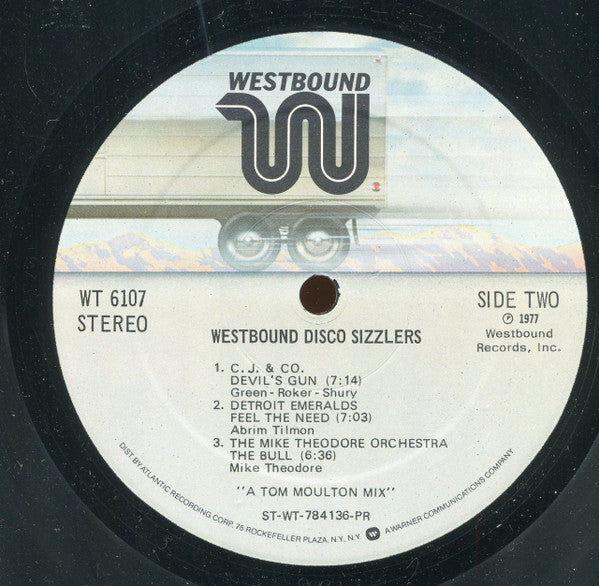 Various : Westbound Disco Sizzlers (LP, Comp, PR)