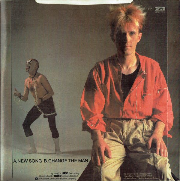 Howard Jones : New Song (7", Single, Sol)