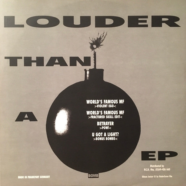 Program 1 : Louder Than A Bomb EP (12", EP)