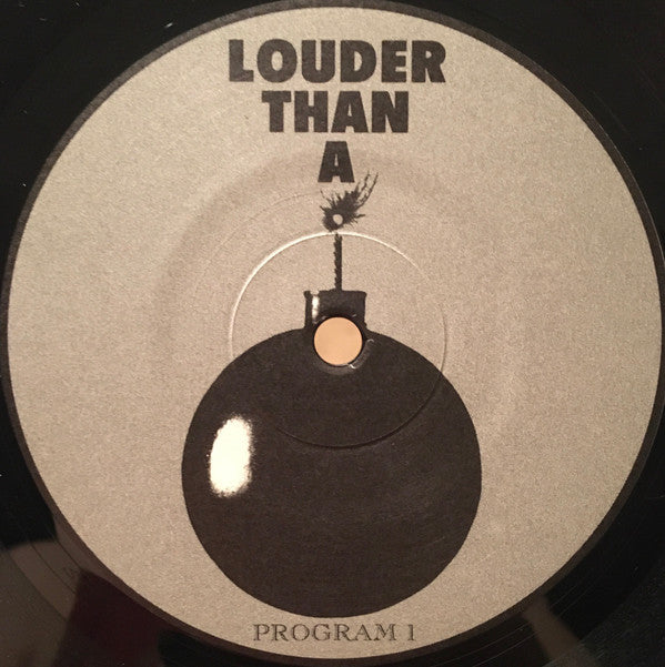 Program 1 : Louder Than A Bomb EP (12", EP)