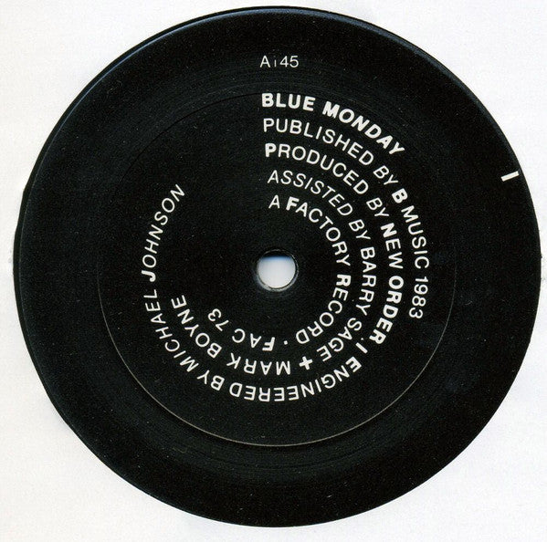 New Order : Blue Monday (12", Single, RE)