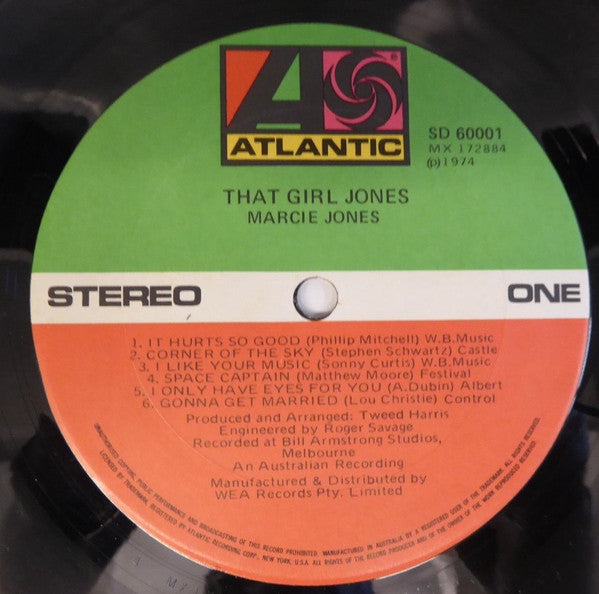 Marcie Jones : That Girl Jones (LP, Album)