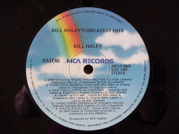 Bill Haley And His Comets : Bill Haley's Greatest Hits! (LP, Comp)