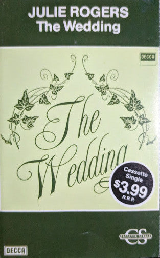 Julie Rogers : The Wedding (Cass, Single)