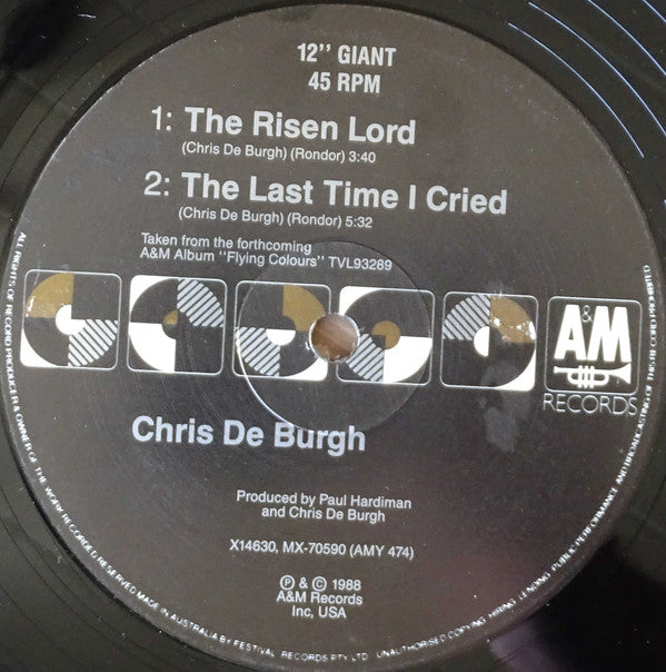 Chris de Burgh : Missing You (12", Ltd)
