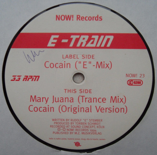 E-Train : Cocain (12&quot;)