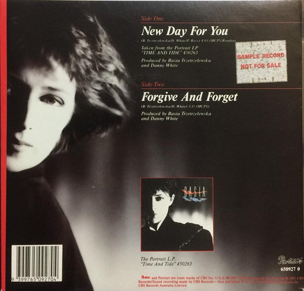 Basia : New Day For You (7", Single)