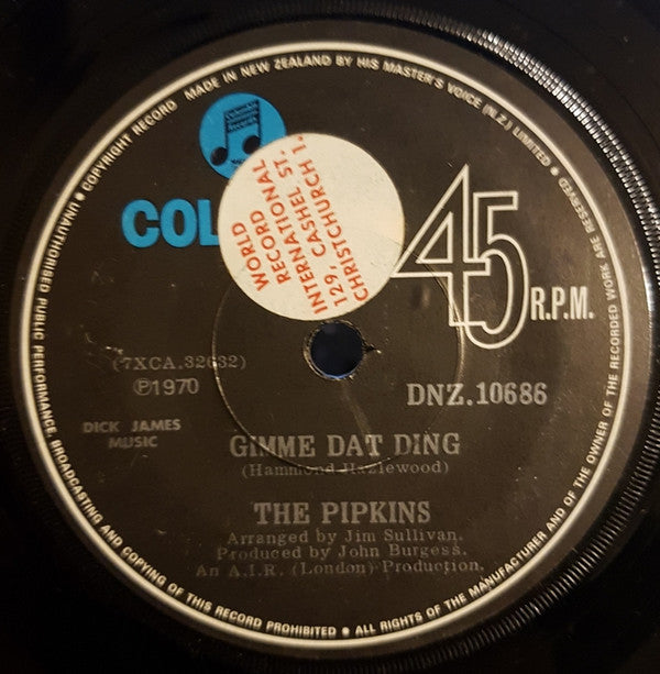 The Pipkins : Gimme Dat Ding (7&quot;, Single)