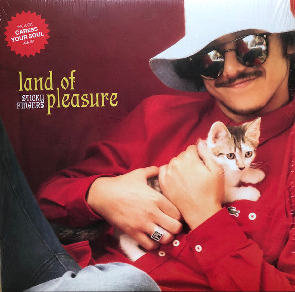 Sticky Fingers (9) : Land Of Pleasure / Caress Your Soul (2xLP, Album, Comp, RP, Gat)