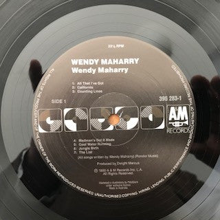 Wendy MaHarry : Wendy MaHarry (LP, Album)