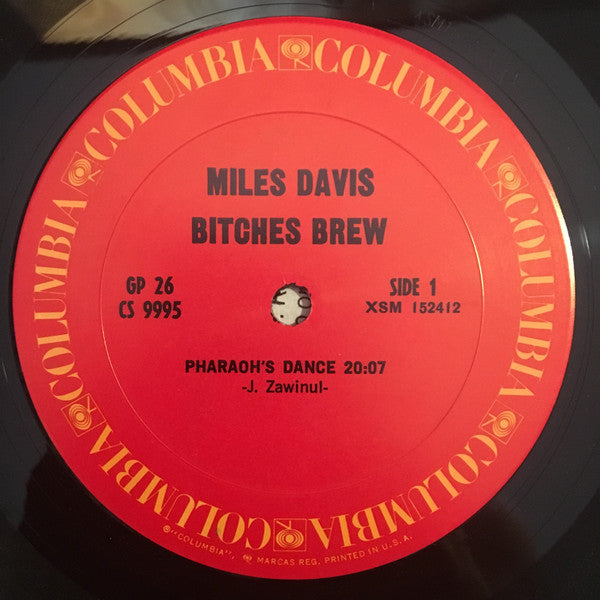 Miles Davis : Bitches Brew (2xLP, Album, RP)