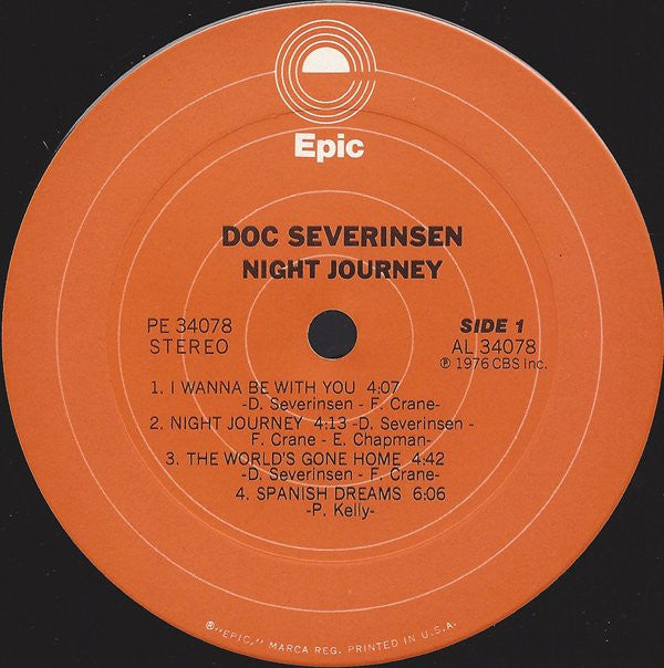 Doc Severinsen : Night Journey (LP, Album)