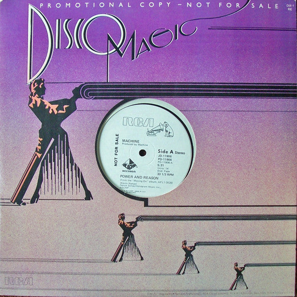 Machine : Power And Reason / Thunder, Lightning And Rain (12", Promo)