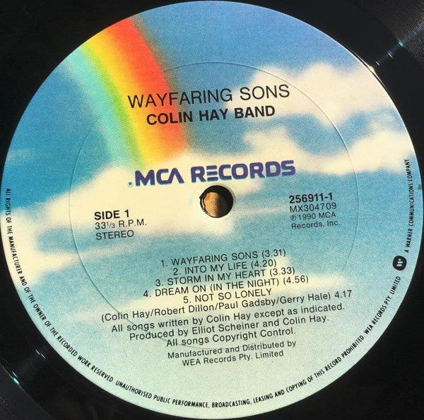 Colin Hay Band : Wayfaring Sons (LP, Album)