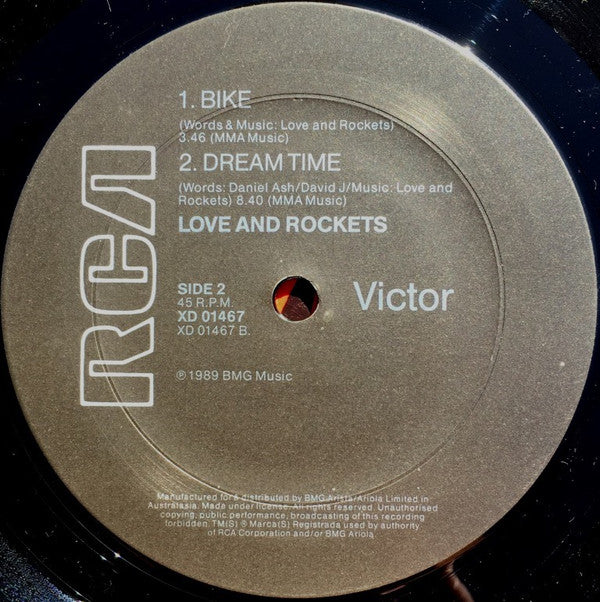 Love And Rockets : So Alive (12")