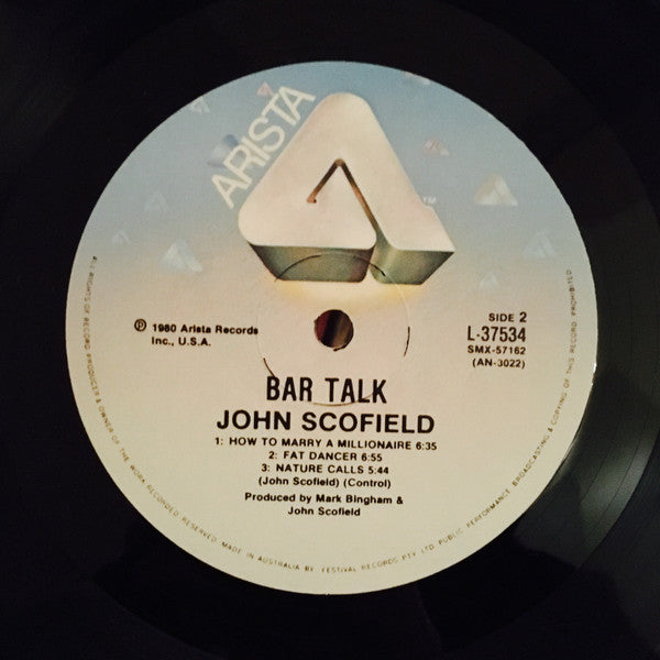 John Scofield : Bar Talk (LP, Album)