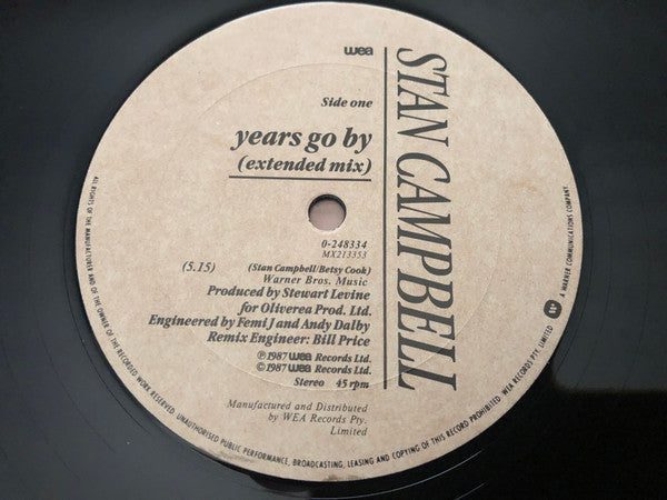 Stan Campbell : Years Go By (12")