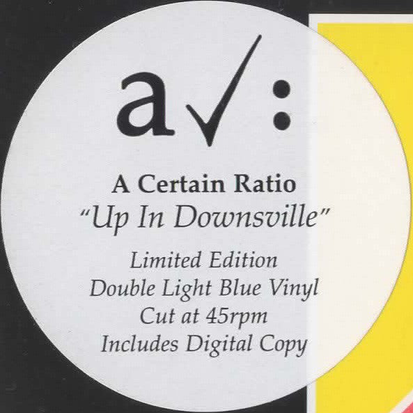 A Certain Ratio : Up In Downsville (2xLP, Album, Ltd, RE, Lig)