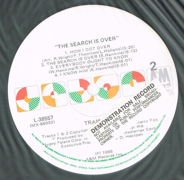 Tramaine : The Search Is Over (LP, Album)