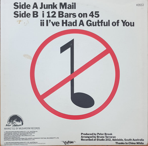 Ken Noath Orchestra : Junk Mail (7", Single)