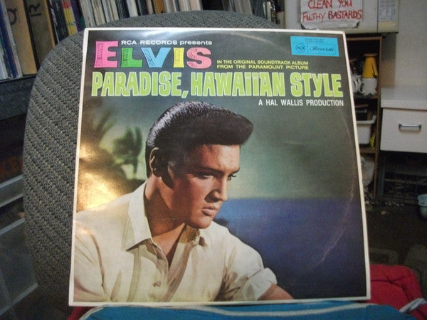 Elvis Presley : Paradise, Hawaiian Style (LP, Album, Mono)