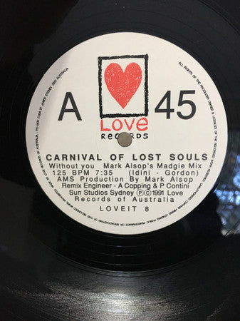 Carnival Of Lost Souls : Without You (12", Single)