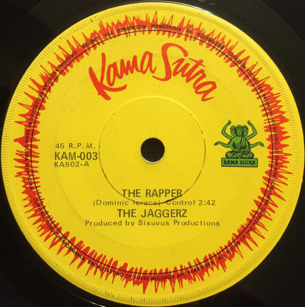 The Jaggerz : The Rapper  (7&quot;, Single)