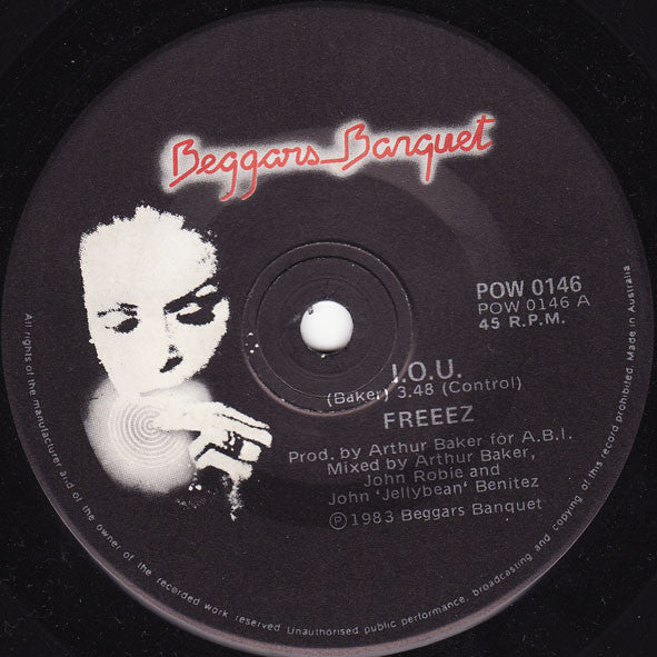 Freeez : I.O.U. (7")