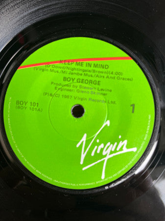 Boy George : Keep Me In Mind (7", Single)