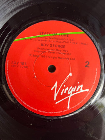 Boy George : Keep Me In Mind (7", Single)