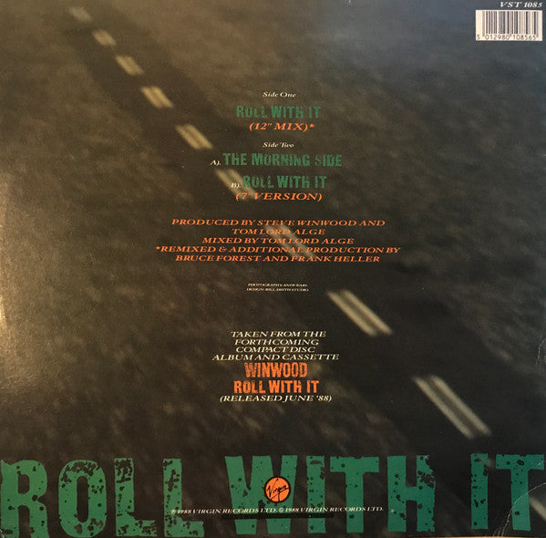 Steve Winwood : Roll With It (12", Single)