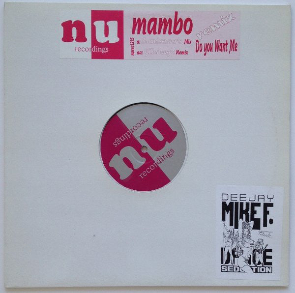 Mambo : Do You Want Me (Remix) (12")