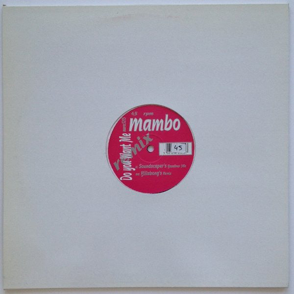 Mambo : Do You Want Me (Remix) (12")