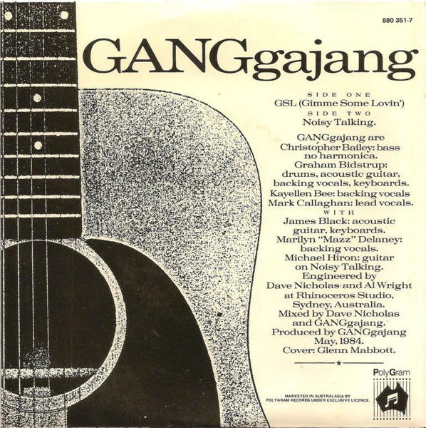 Gang Gajang* : Gimme Some Loving (7")