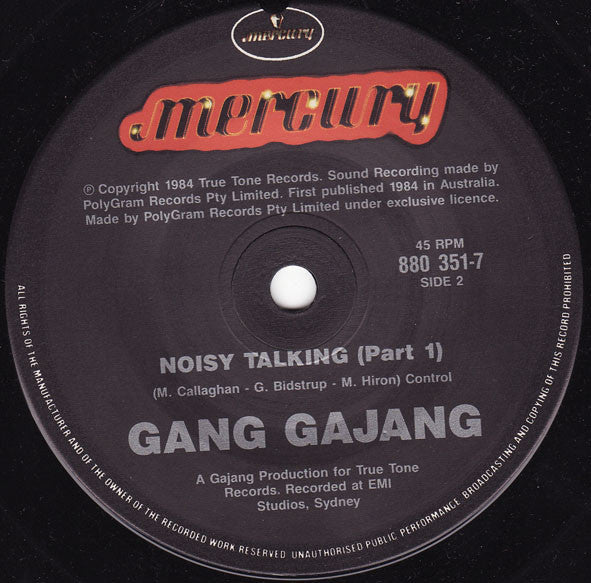 Gang Gajang* : Gimme Some Loving (7")