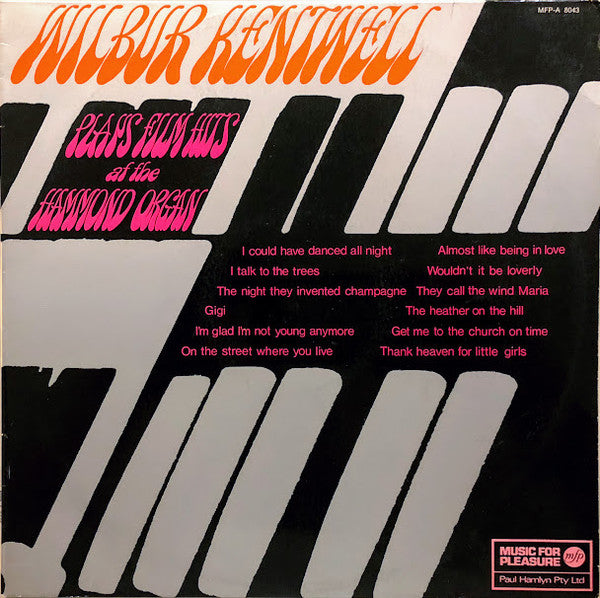 Wilbur Kentwell : Wilbur Kentwell Plays Film Hits At The Hammond Organ (LP)