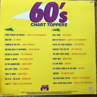 Various : 60's Chart Toppers (LP, Comp)